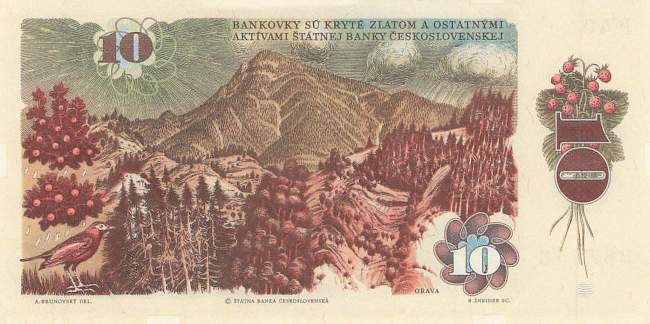 10 Korun p.94b 1986 XF